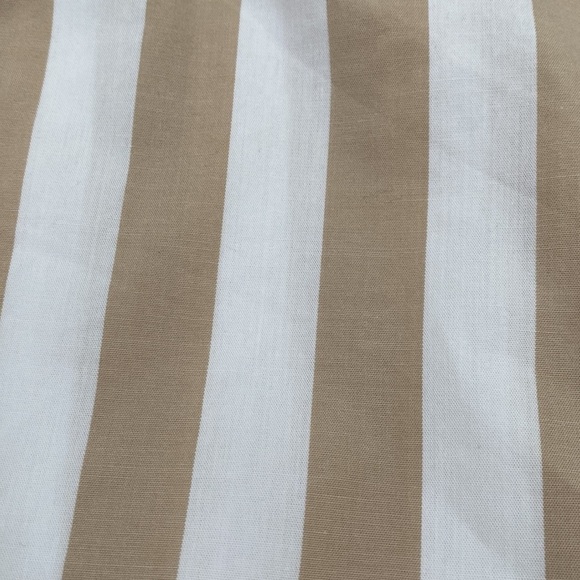 GAP Patchwork Khaki Stripe Midi Dress - M - Picture 5 of 8